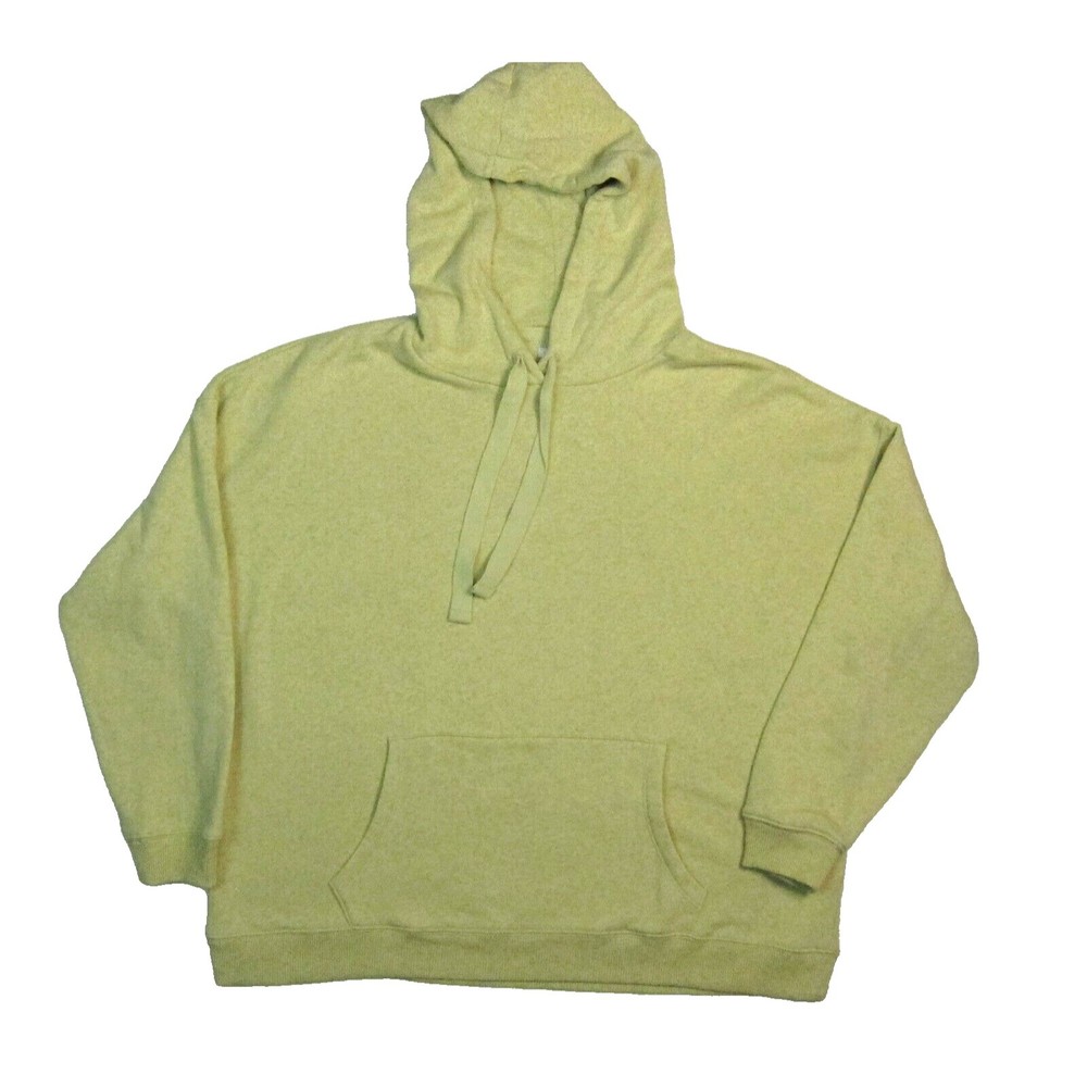 American Eagle Womens Hoodie  Ahhmazingly Soft Long Sleeve Yellow Speckled Sz L